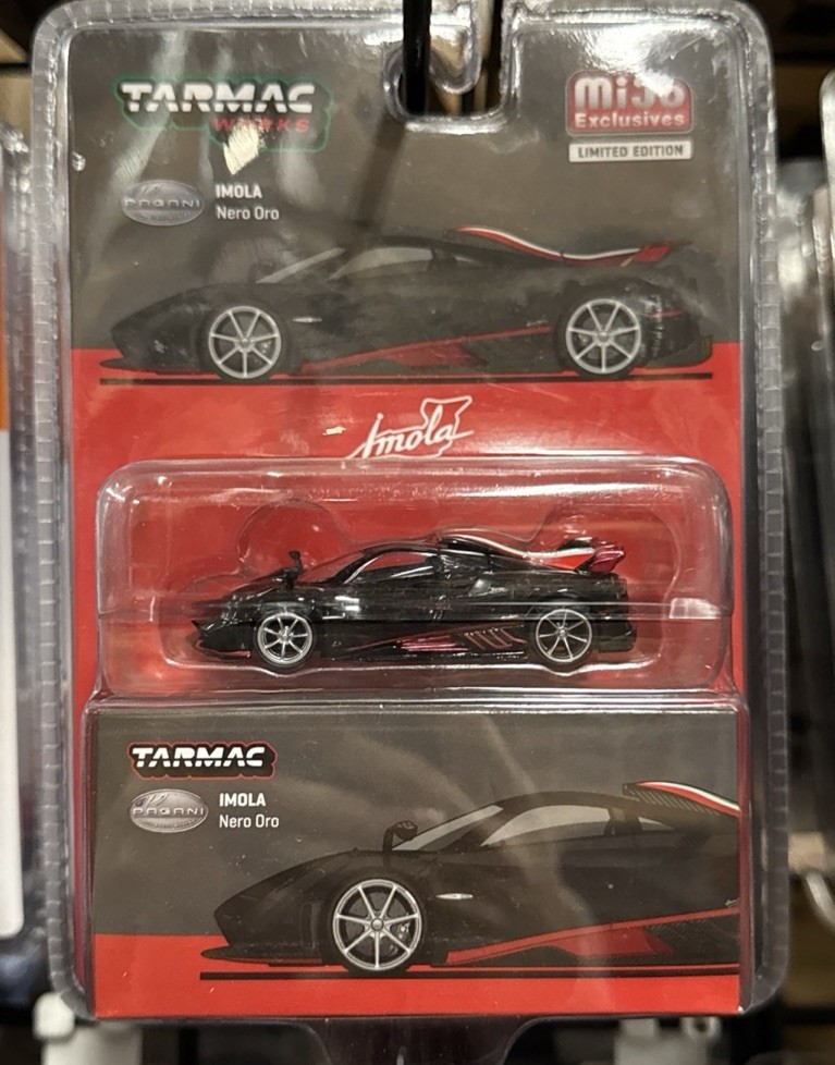 Tarmac Works Pagani Imola Nero Oro Black