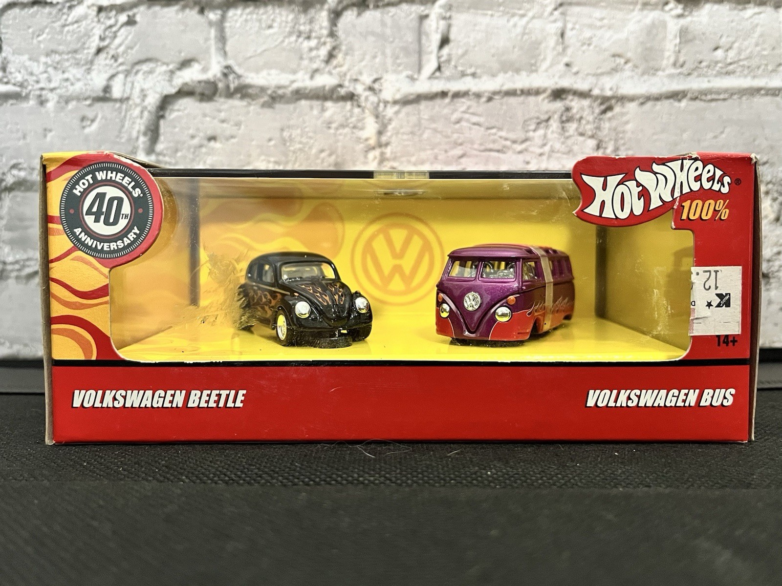 100% Hot Wheels • 40th Anniversary • Volkswagen Bus & Bug • Box Set