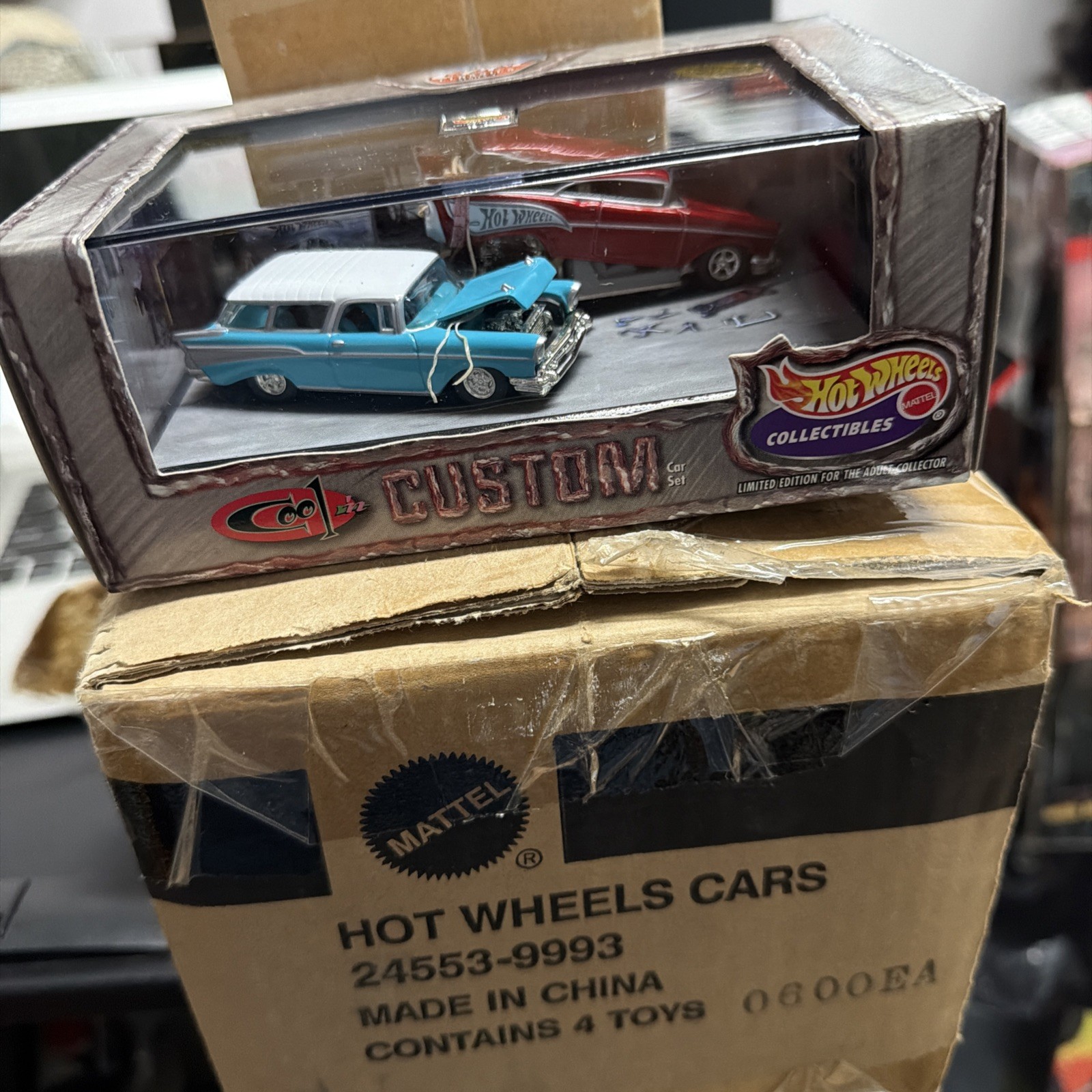 New Hot Wheels Collectibles Cool ‘N Custom Series 3 1957 Chevy Nomad 24553
