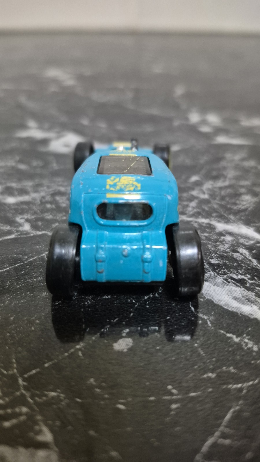 Hot Wheels Diecast Yes Optus Mod Rod Diecast Car Blue and Yellow 1/64 2019