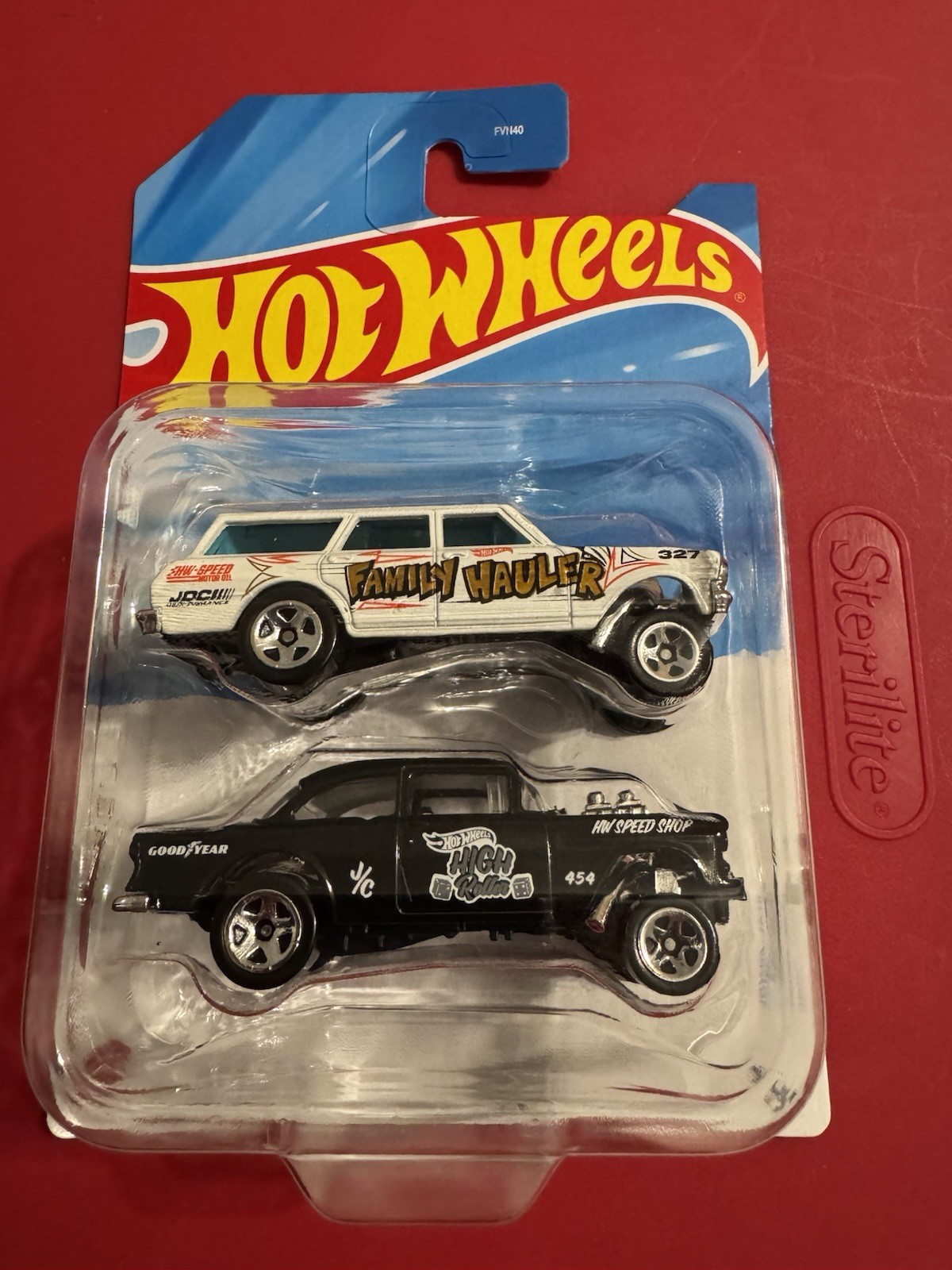 Hot Wheels ‘55 CHEVY BEL AIR GASSER & ‘64 CHEVY NOVA GASSER Exclusive 2-Pack