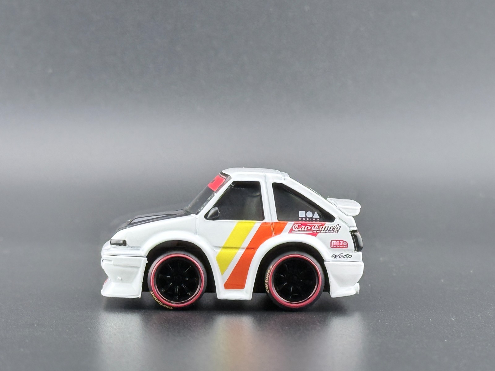 CarTuned 1985 Toyota AE86 Sprinter (JDM) White #04 Mijo Exclusive Series 1 1/64