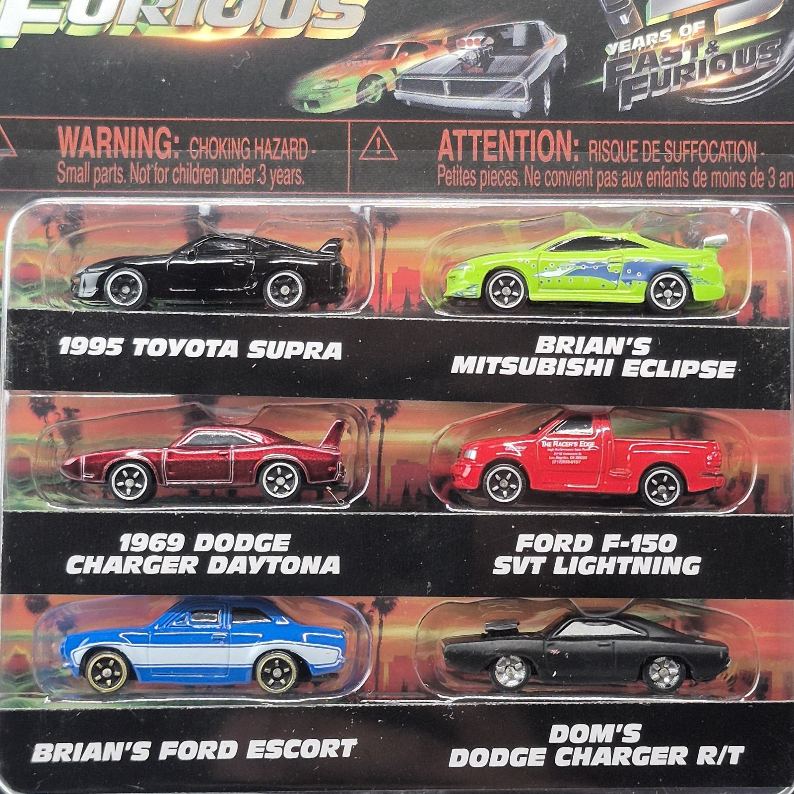 Jada Toys Nano Hollywood Rides FAST & FURIOUS Nano (12) Cars Collector Series