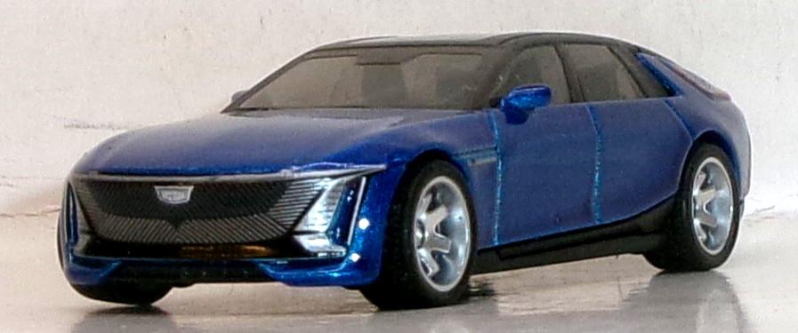 LOOSE 2026 HOT WHEELS 1:64 DARK BLUE CADILLAC CELESTIQ WHEEL SWAP REAL RIDERS