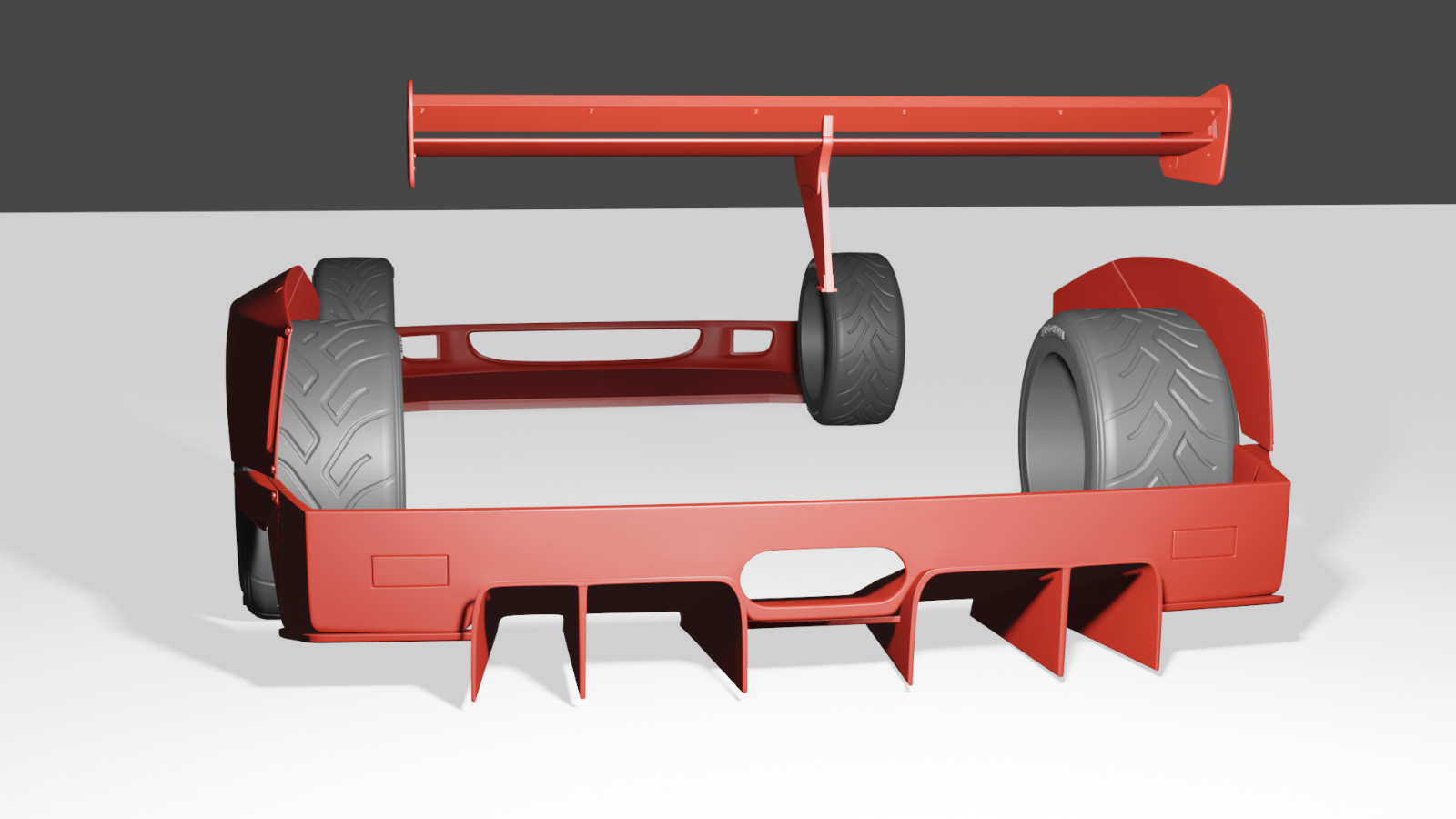 1/18 Ferrari F40 Liberty Walk resin Body kit wheels for diecast / kits UNPAINTED