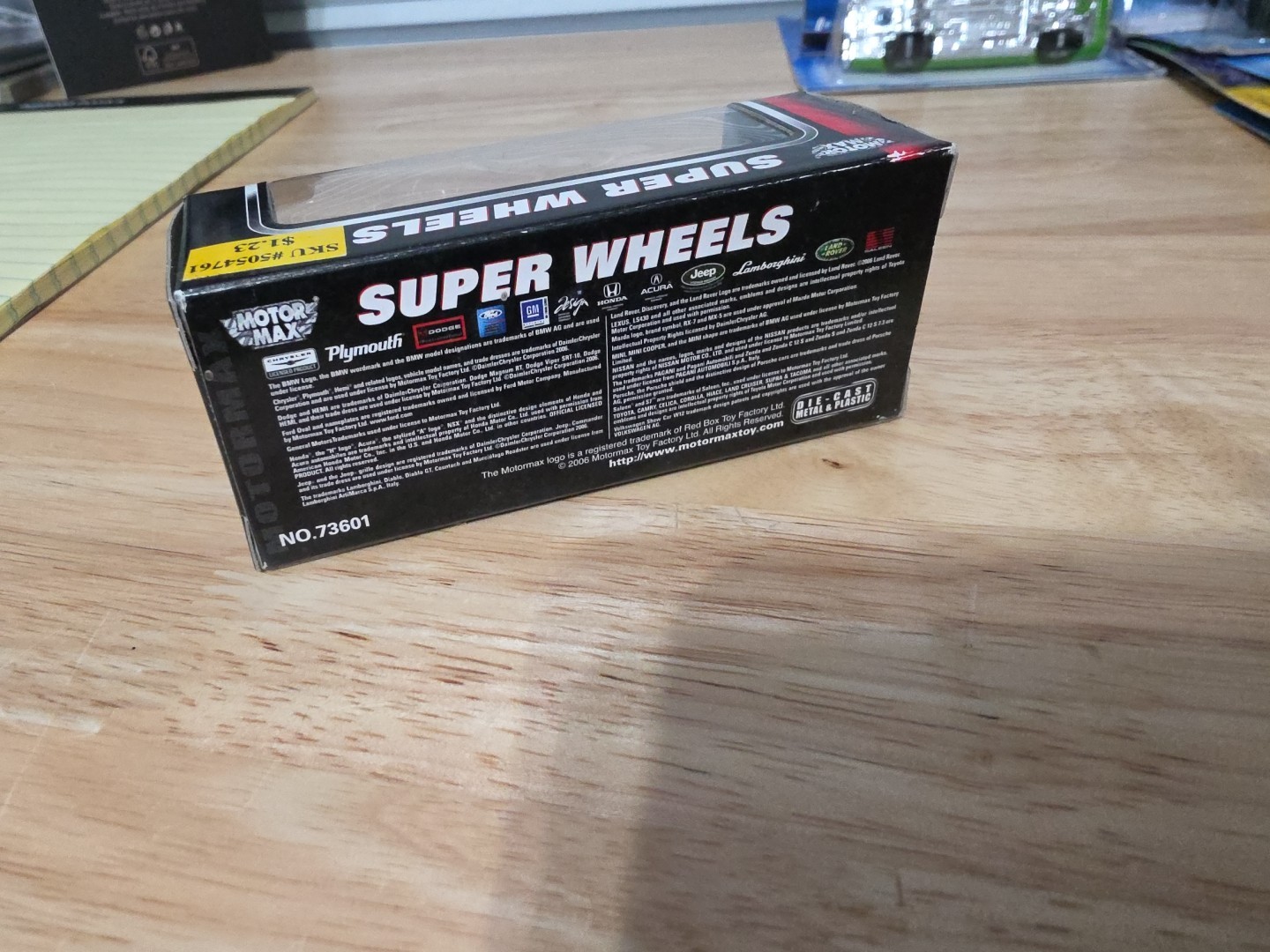 Motor Max Super Wheels Die Cast Metal And Plastic See Description