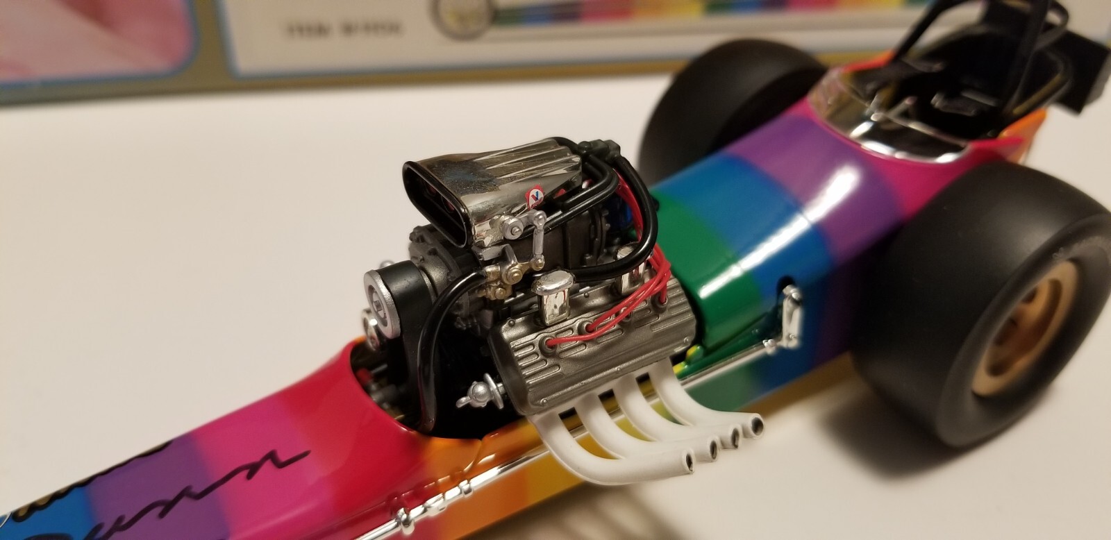 1320 The Fuelers 1:24 Dunn & Reath Dragster “AUTOGRAPHED” By Big Jim Dunn