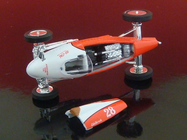 1948-1950 So Cal Speed Shop Belly Tanker Ford V8 Flathead Lakester 1/64 Scl LE F