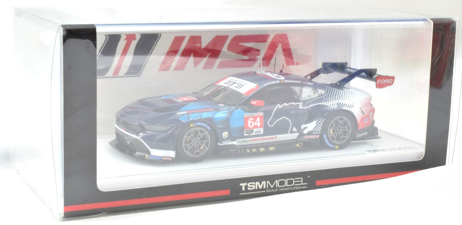 TSM-Model Ford Mustang GT3 – Multimatic – 2024 24hr Daytona 1:43 Car TSM430815