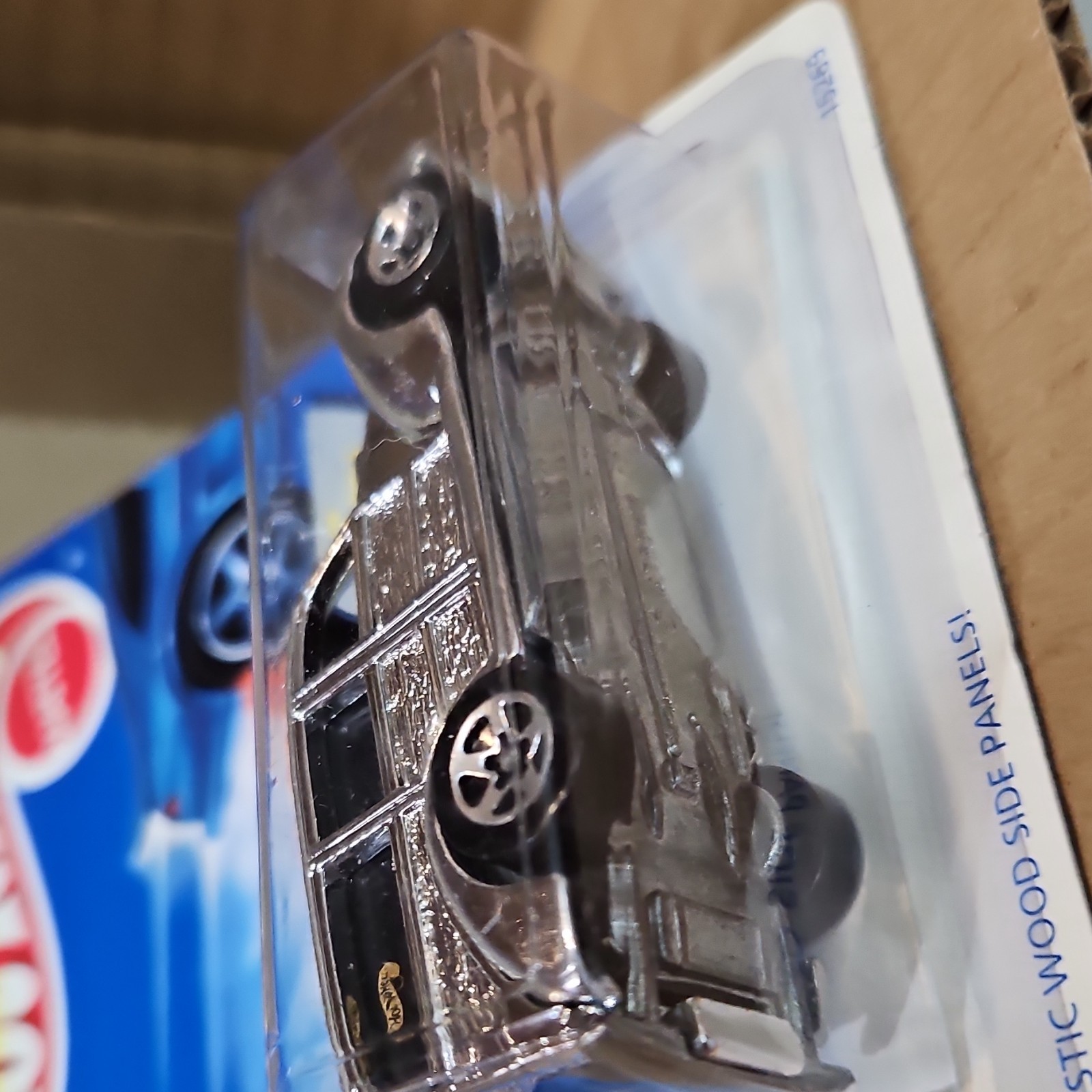 Hot Wheels Silver Series II ’40s Woodie 1:64 Silver Black Diecast Car 1995