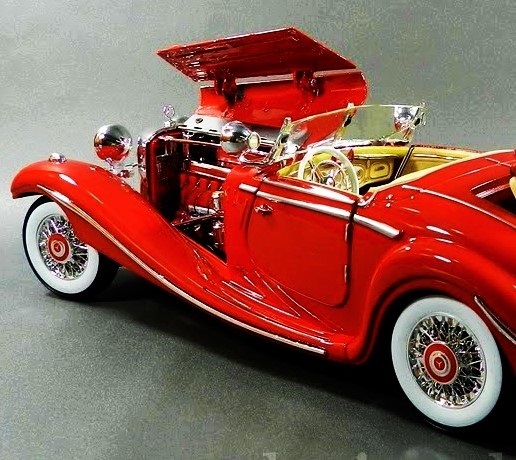 Mercedes Benz Classic Car1 18Vintage12Custom Built Metal Body24Race Model1930
