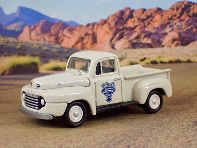 1950 Ford F-1 239ci Flathead V8 Parts Runner Truck 1/64 Scale Limited Edition F