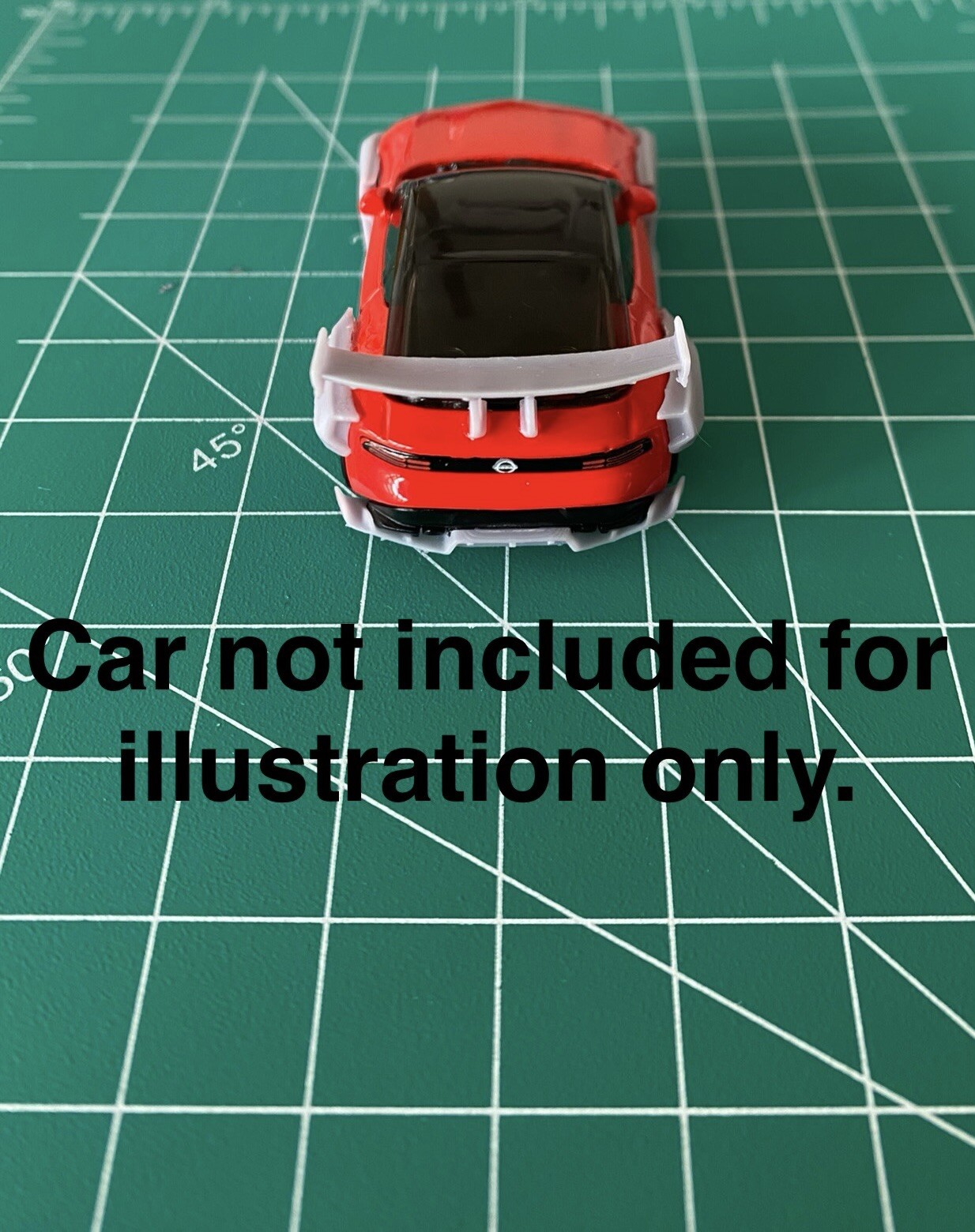 1/64 Body Kit For Hotwheels Nissan 400z 3D Resin Printed For Hotwheels Custom