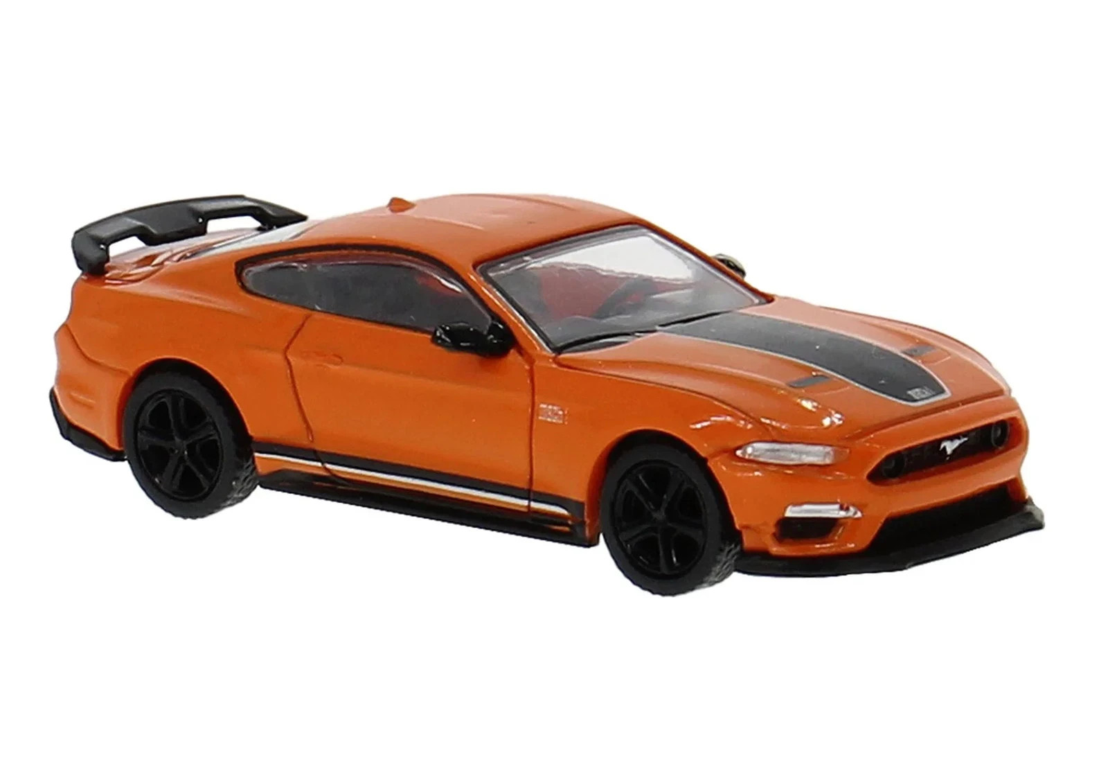 PCX87 / BREKINA 2020 FORD MUSTANG VI MACH I ORANGE HO 1/87 PLASTIC
