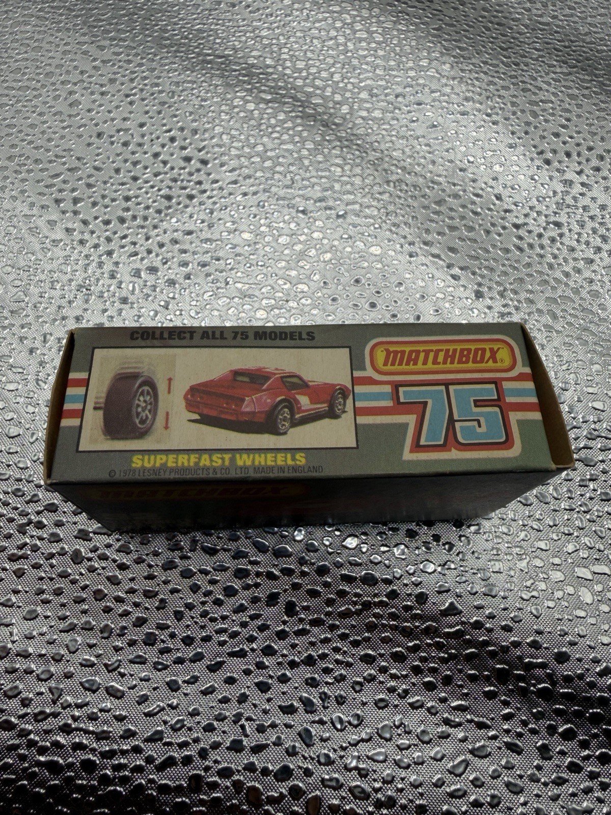 Matchbox Super Fast- Chevrolet Corvette – #62- 1979 Lesney England Pristine!