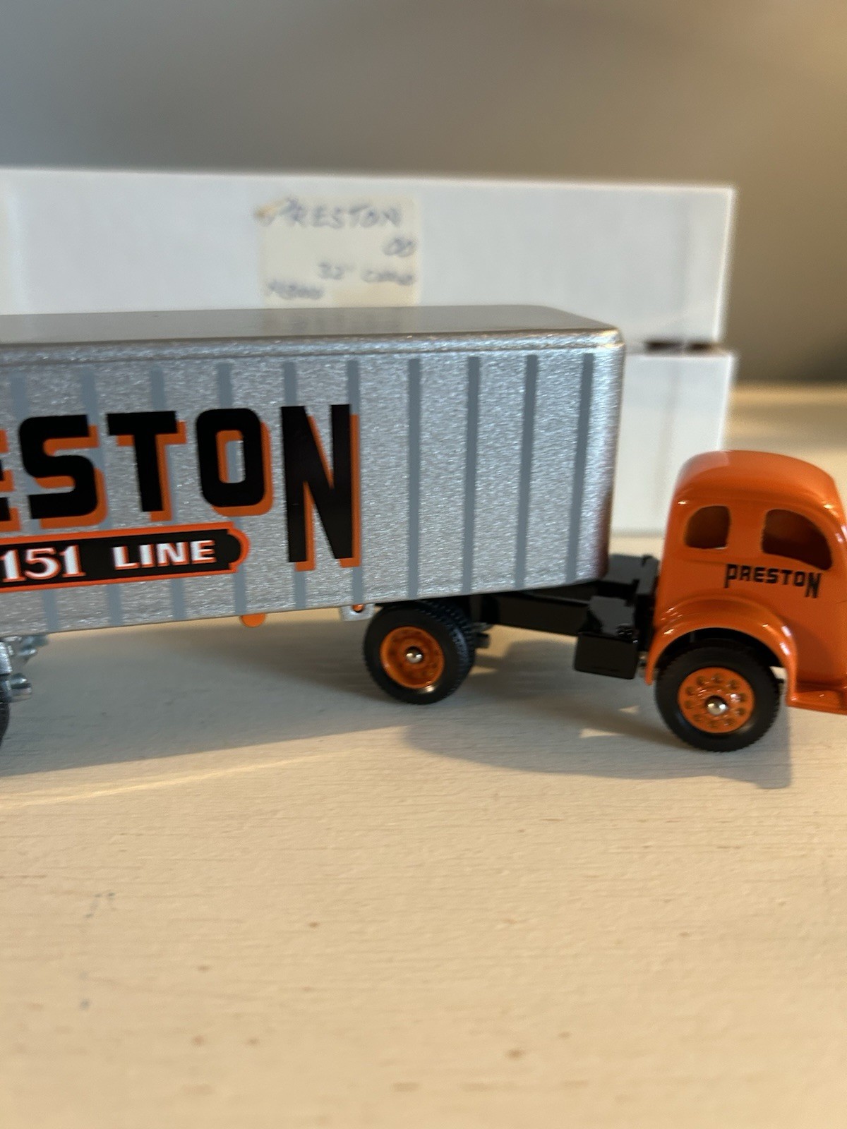PRESTON TRUCKING 151 LINE 2000 TRACTOR TRAILER DIECAST WINROSS TRUCK