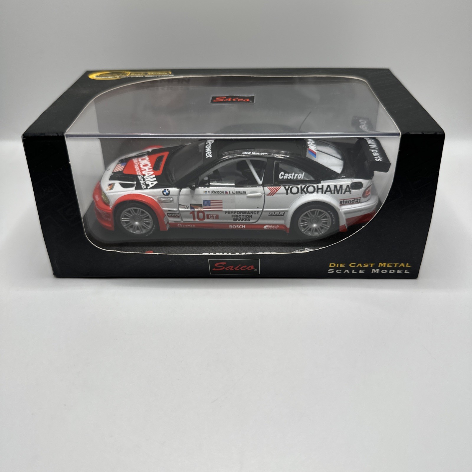 BMW M3 GTR SCALE MODELS CRAFTMAN SERIES SAICO RARE FIND