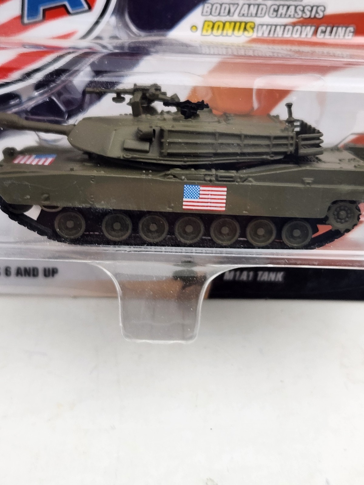 Johnny Lightning M1A1 Abram’s Tank USA American Glory Military Vtg 2003
