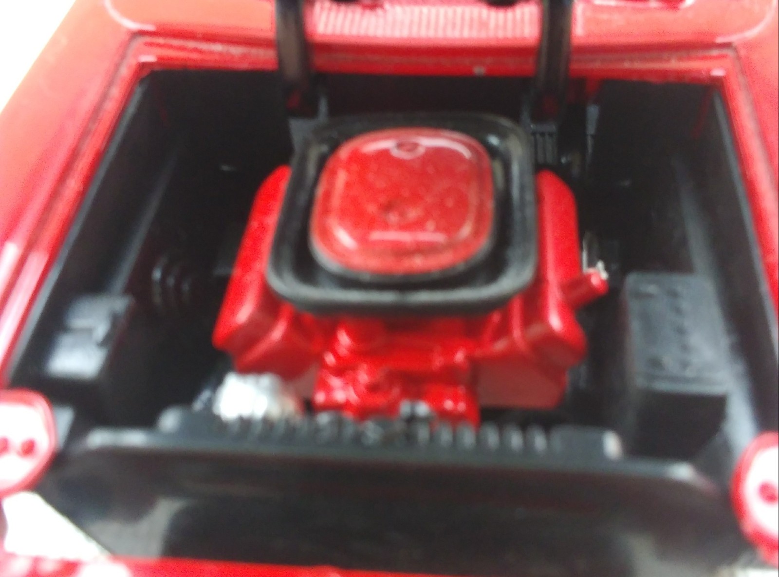 RED 1969 “AMERICAN GRAFFITI” DODGE CORONET SUPER BEE 1:24 SCALE DICAST CAR