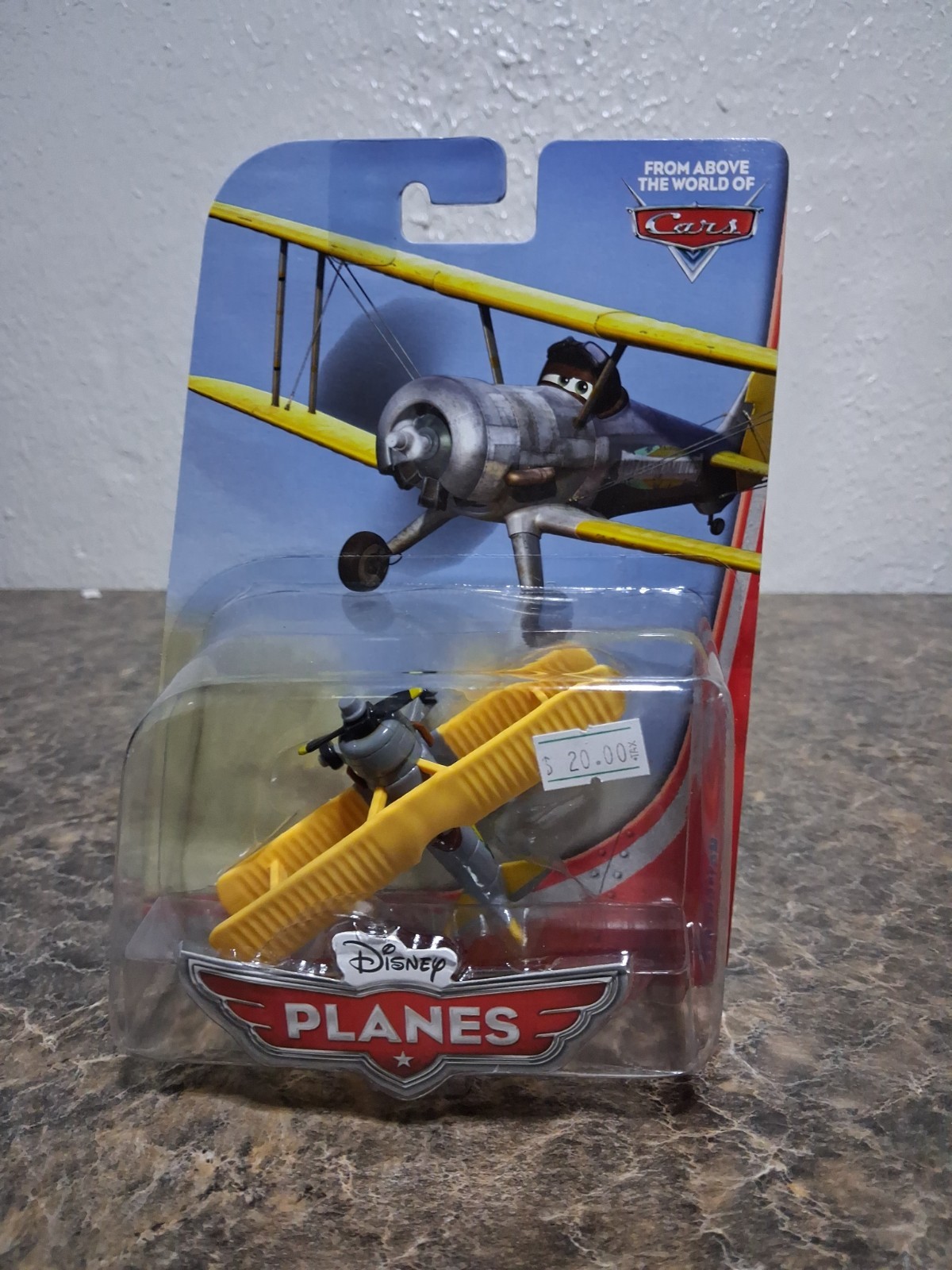 2012 Disney Pixar Planes “Leadbottom” Yellow/Gray, New, Unopened
