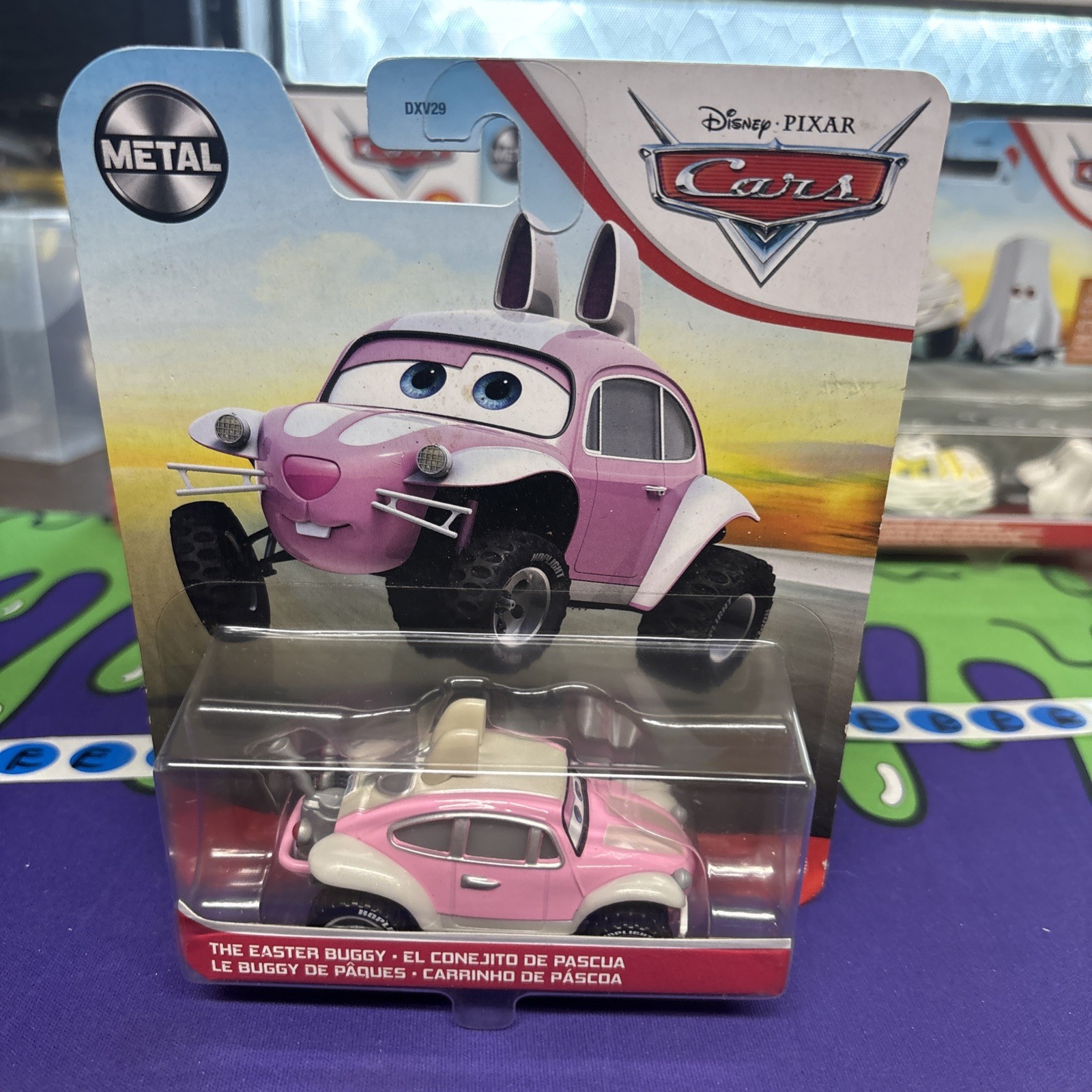 2021 Disney Pixar Cars “The Easter Buggy” Unopened Package. Metal Series