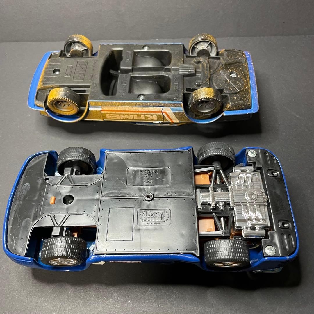 Porsche 959 Mercedes 450SLC 2 Model Cars Used for Display