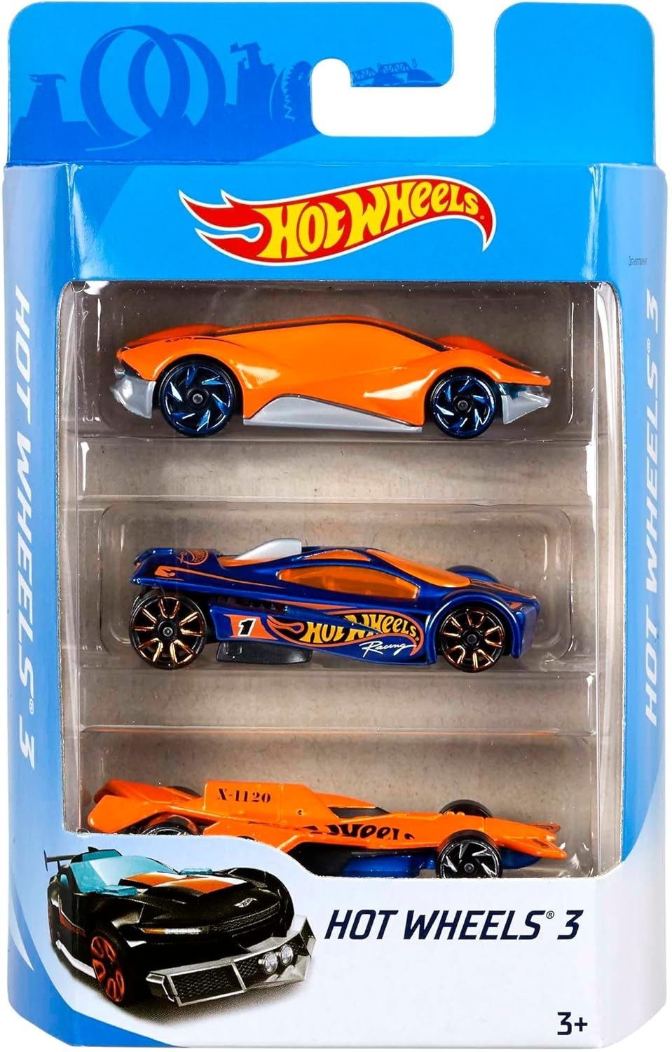 Diverse 3-Pack of 1:64 Scale Toy Vehicles – Perfect for Kids 3 & Up