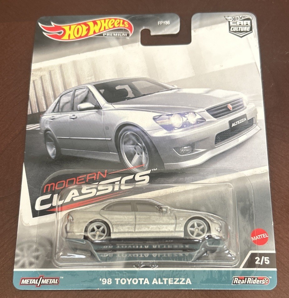 2023 Hot Wheels Premium Car Culture Modern Classics ‘98 Toyota Altezza BRAND NEW