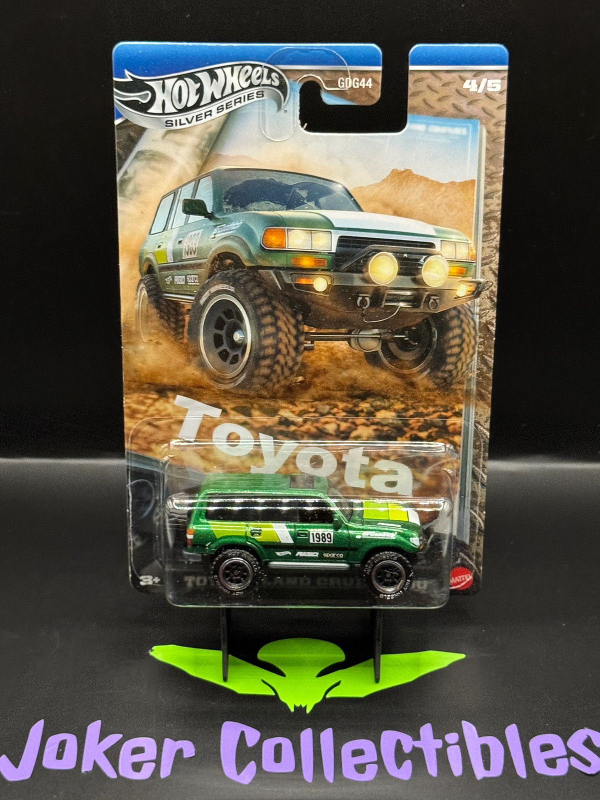 Hot Wheels Silver Series Toyota Trucks Series Toyota Land Cruiser 80 # 4/5