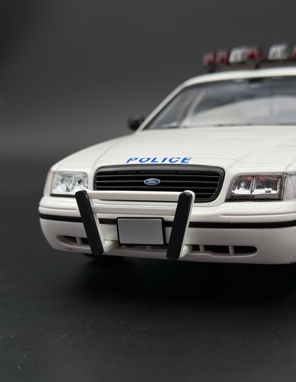 1/18 Scale NYPD Push Bumper New York Police Sheriff Highway Patrol Pushbar 1861