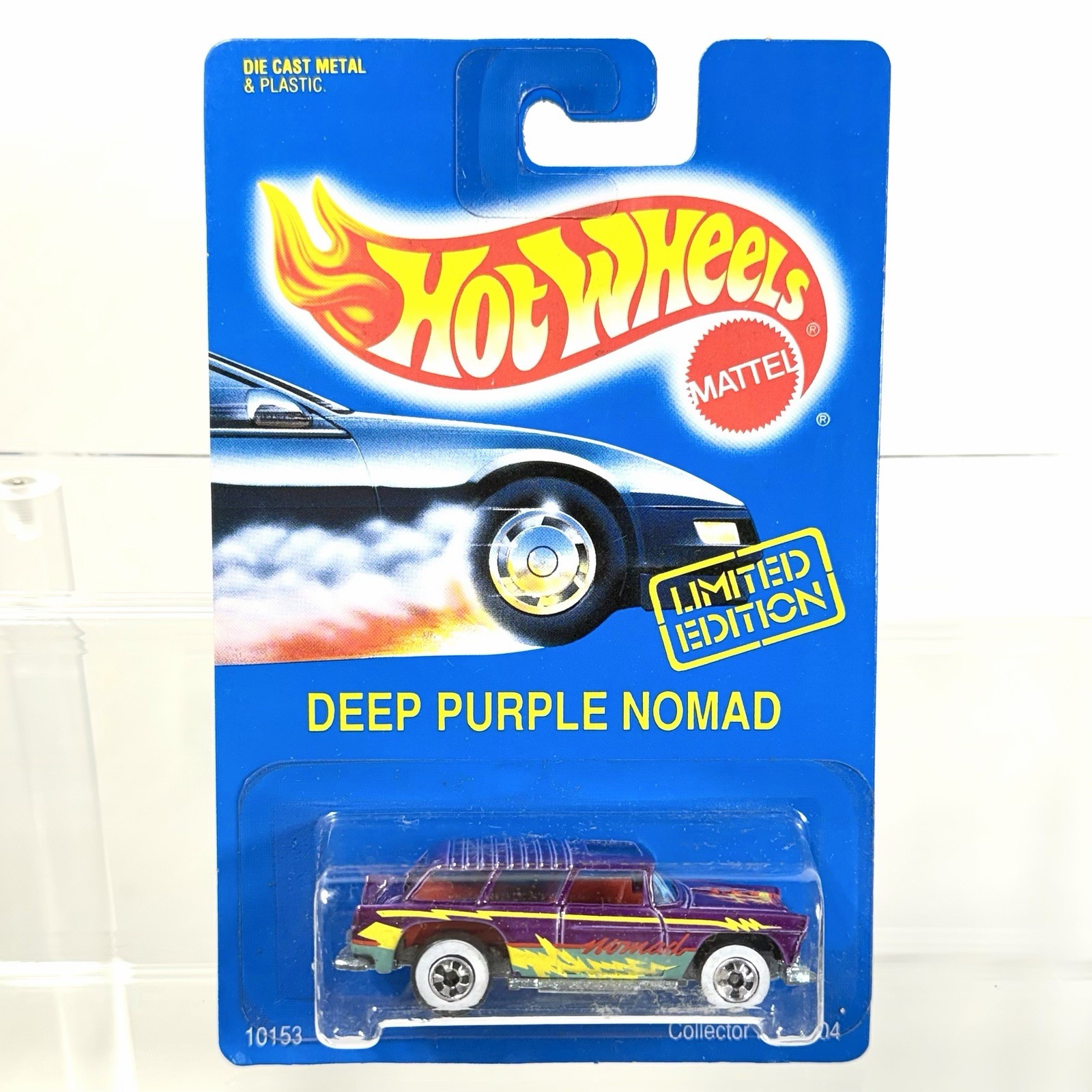 Hot Wheels Deep Purple Nomad No. 9204 1992 Limited Edition Blue Card New