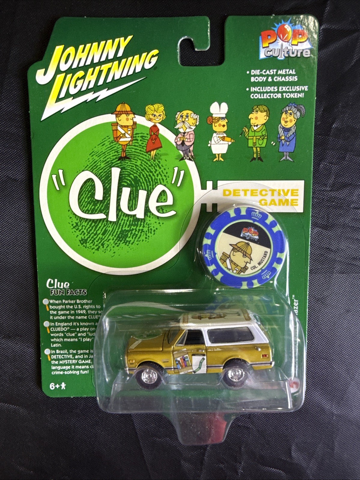 Johnny Lightning Mixed Lot Of 12 Release 1-2-3 Clue, Monopoly Scrabble & Others