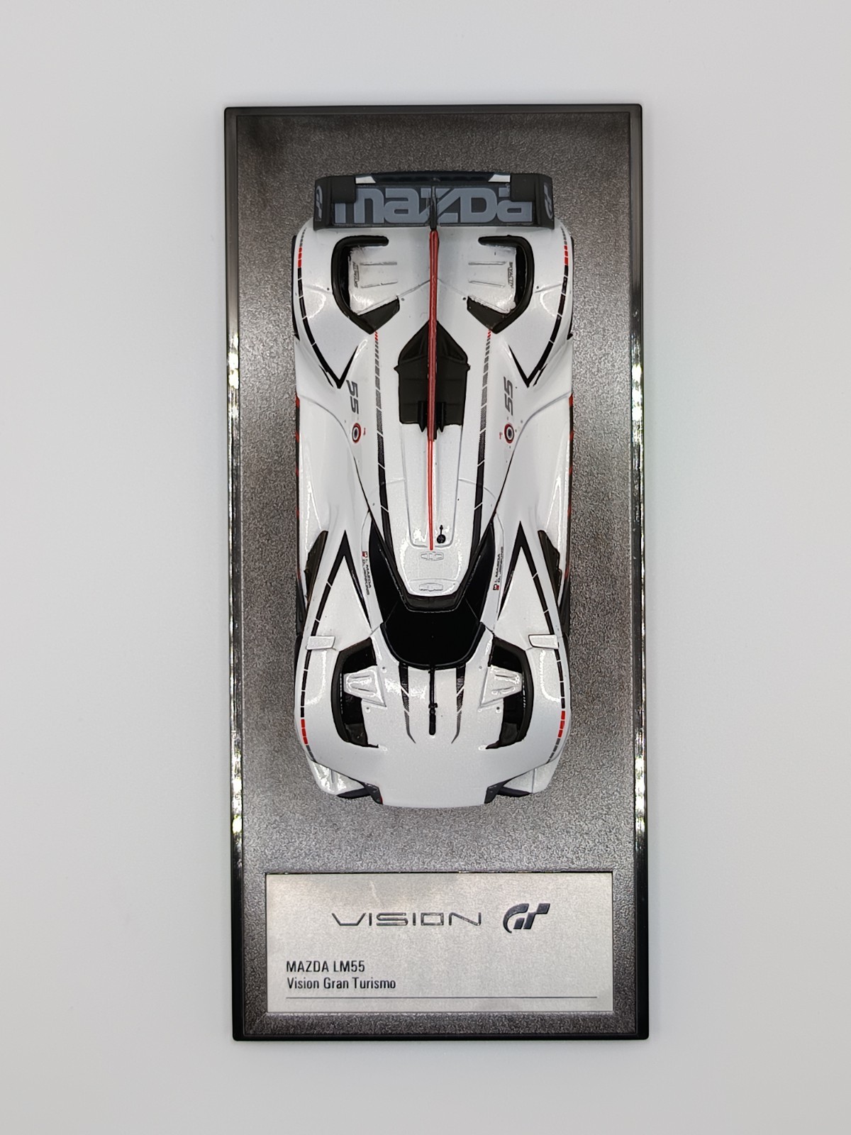 Modellers 1/43 Mazda LM55 Vision Gran Turismo – Atmospheric White MD43005 Rare!!