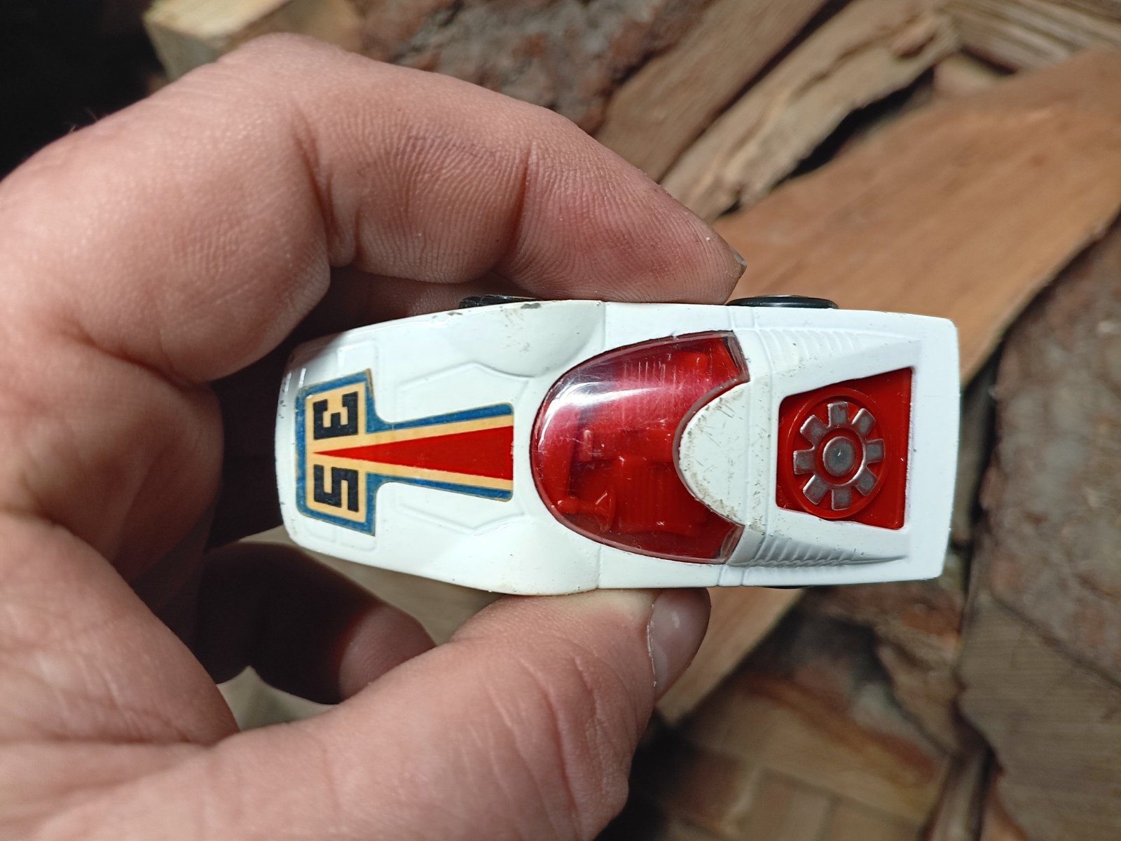 Lesney Matchbox Rolamatics Fandango No.35 1975 White United Kingdom