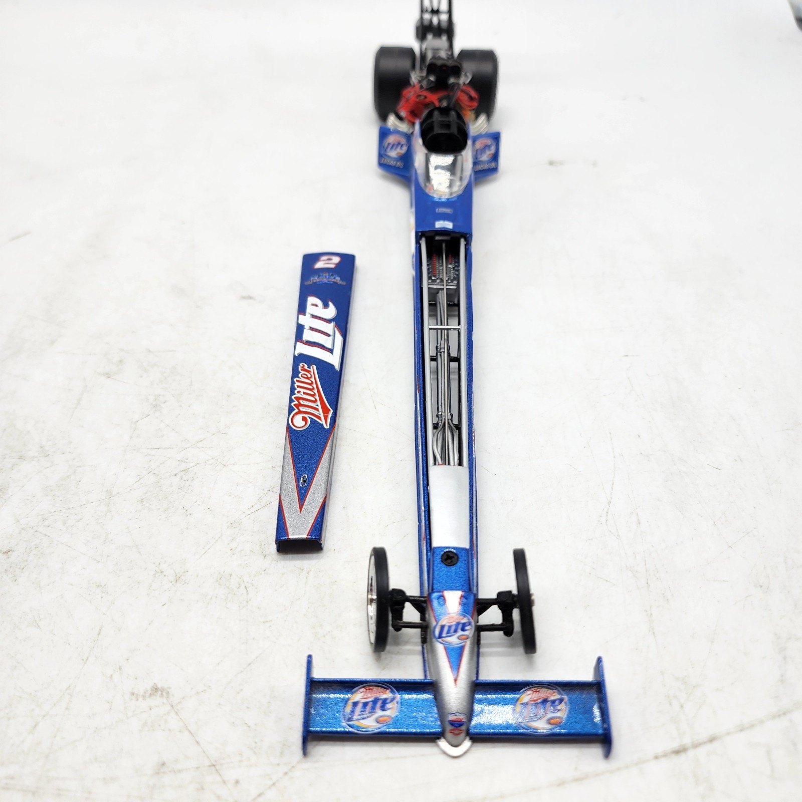 48D ACTION LARRY DIXON – MILLER LITE RACING – 2005 NHRA TOP FUEL DRAGSTER 1/24
