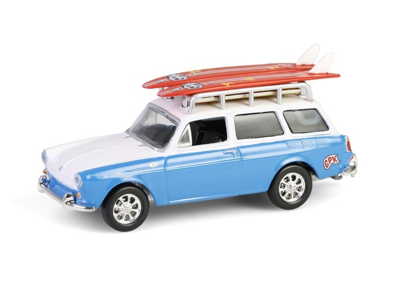 1961 Volkswagen Type 3 Squareback Diecast 1:64 Scale Model – Greenlight 54110B