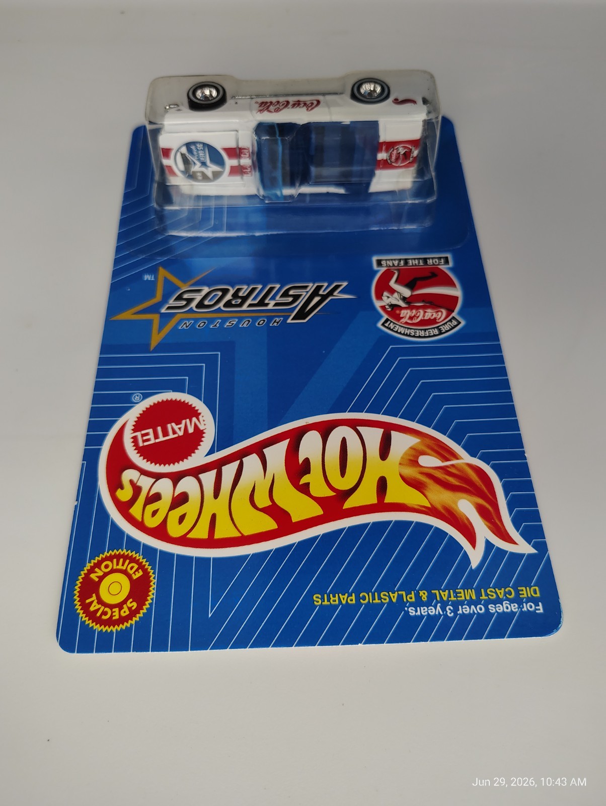 Hot Wheels – Lot of 3 – MLB Astros – Mustang + 3-Window 34 Ford + 57 T-Bird