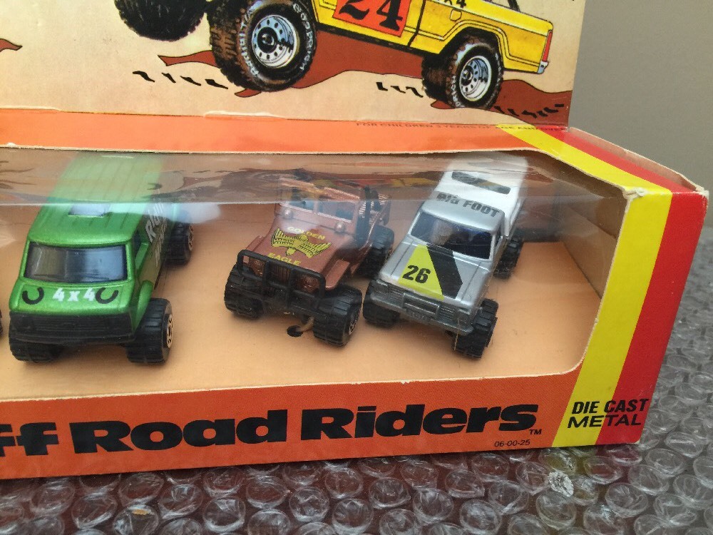 1982 Matchbox Superfast Super Set Off Road Riders Lesney Brand New Gift set USA