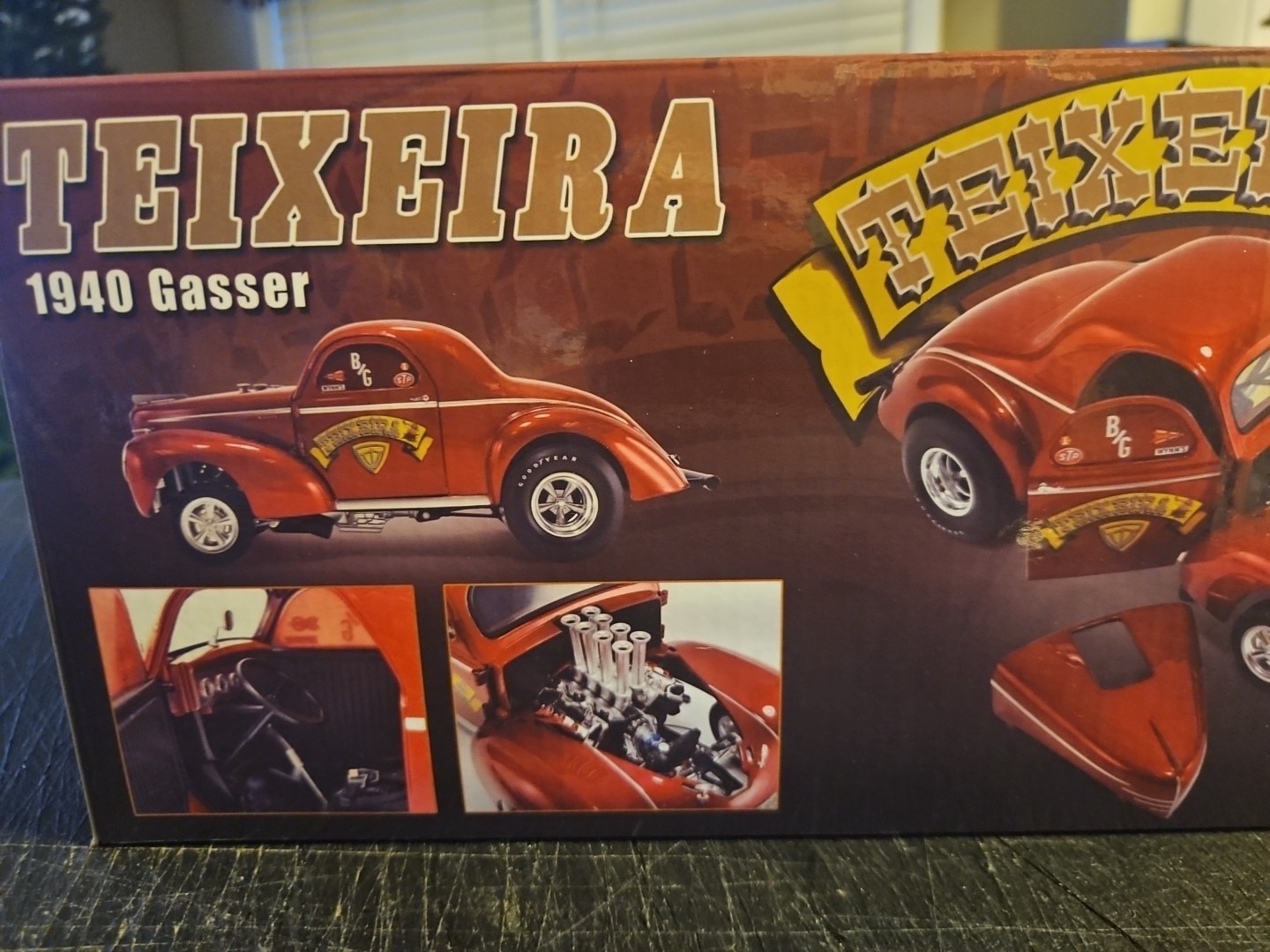 1940 WILLYS GASSER TEIXEIRA HEMI DRAG RACING A1800928 ACME 1:18 VINTAGE NHRA GMP