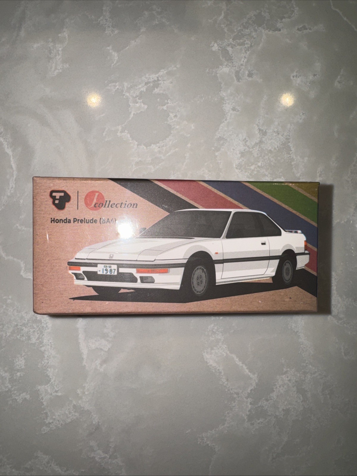 J Collection X Tarmac Honda Prelude BA4 White 1:64