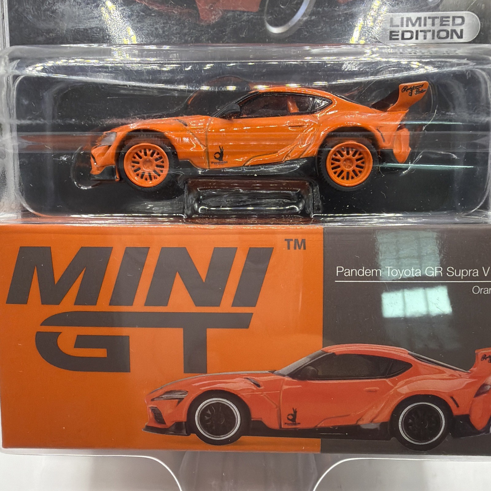 Mini GT Pandem Toyota GR Supra V1.0 Limited 294 Orange CHASE RARE