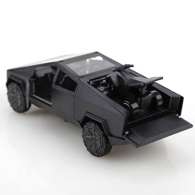 1:36 scale alloy die-cast Cybertruck-inspired pickup toy cars