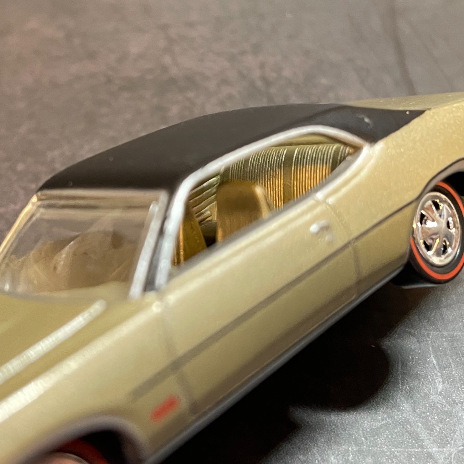 1970 Mercury Montego MX Brougham *Light Gold* 1/64 Premium Diecast w/ Redlines