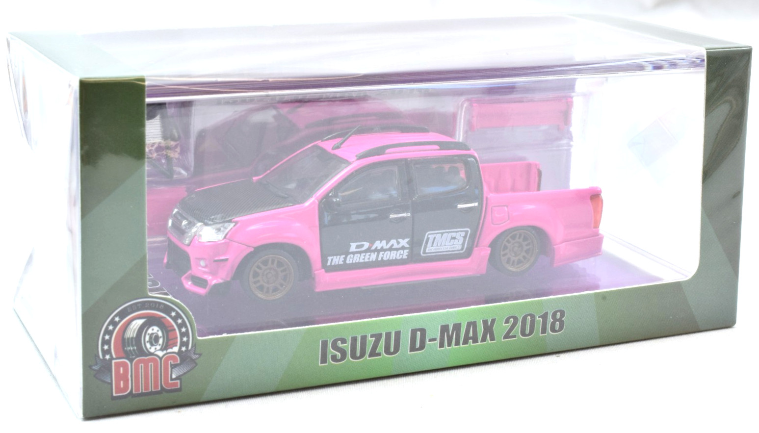 BM Creations “TMSC” 2018 Isuzu D-Max – RHD – TMSC 2025 1:64 Diecast Car 64B0422