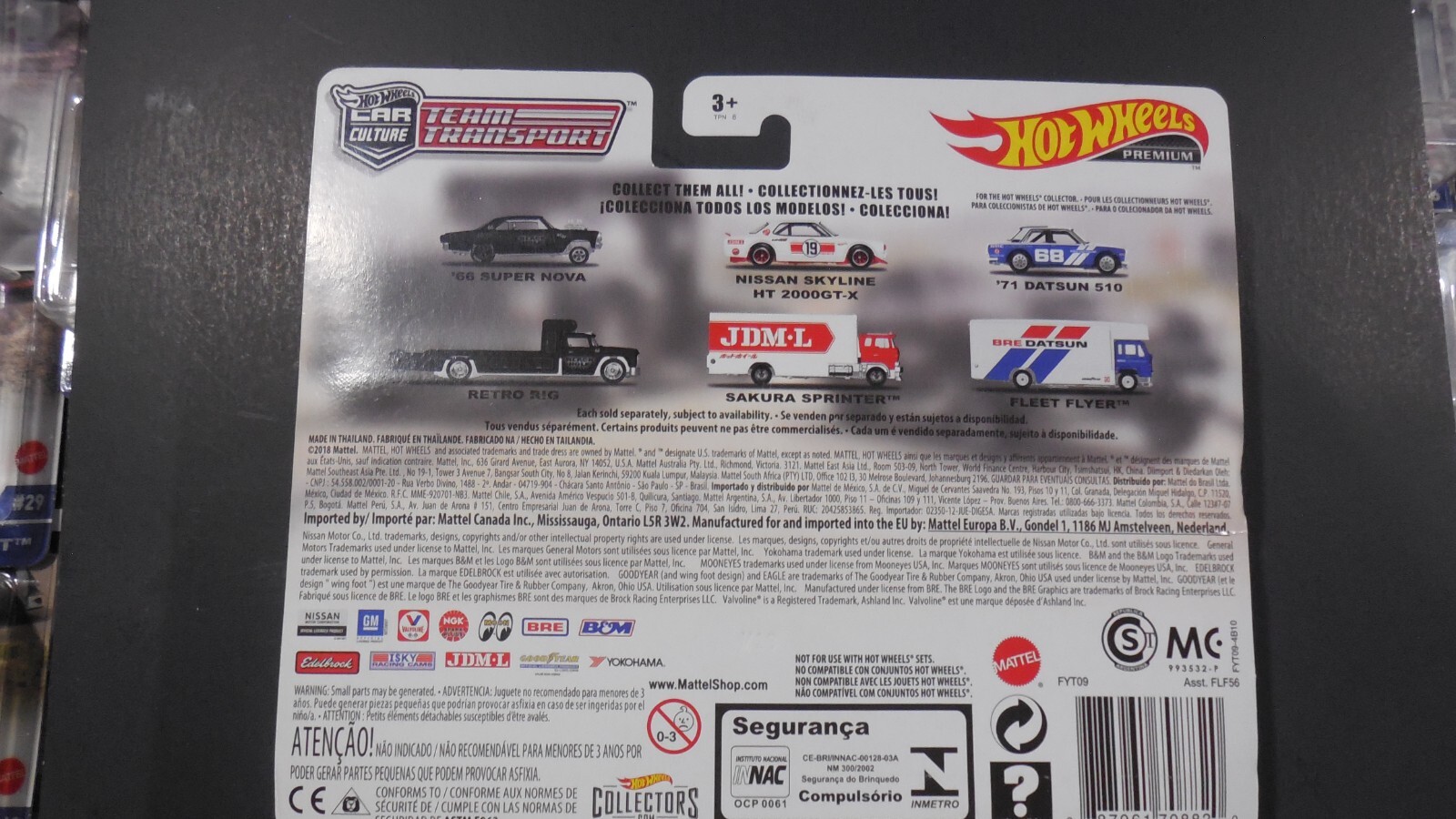 Hot Wheels Team Transport Car Culture #7 ’66 Super Nova & Retro Rig