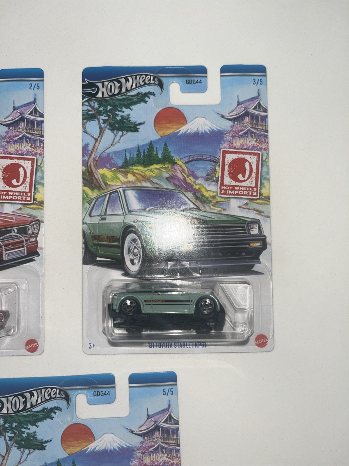 2024 Hot Wheels J-Imports GDG44 Set Of 5 Honda Acura Nissan Toyota Mazda JDM
