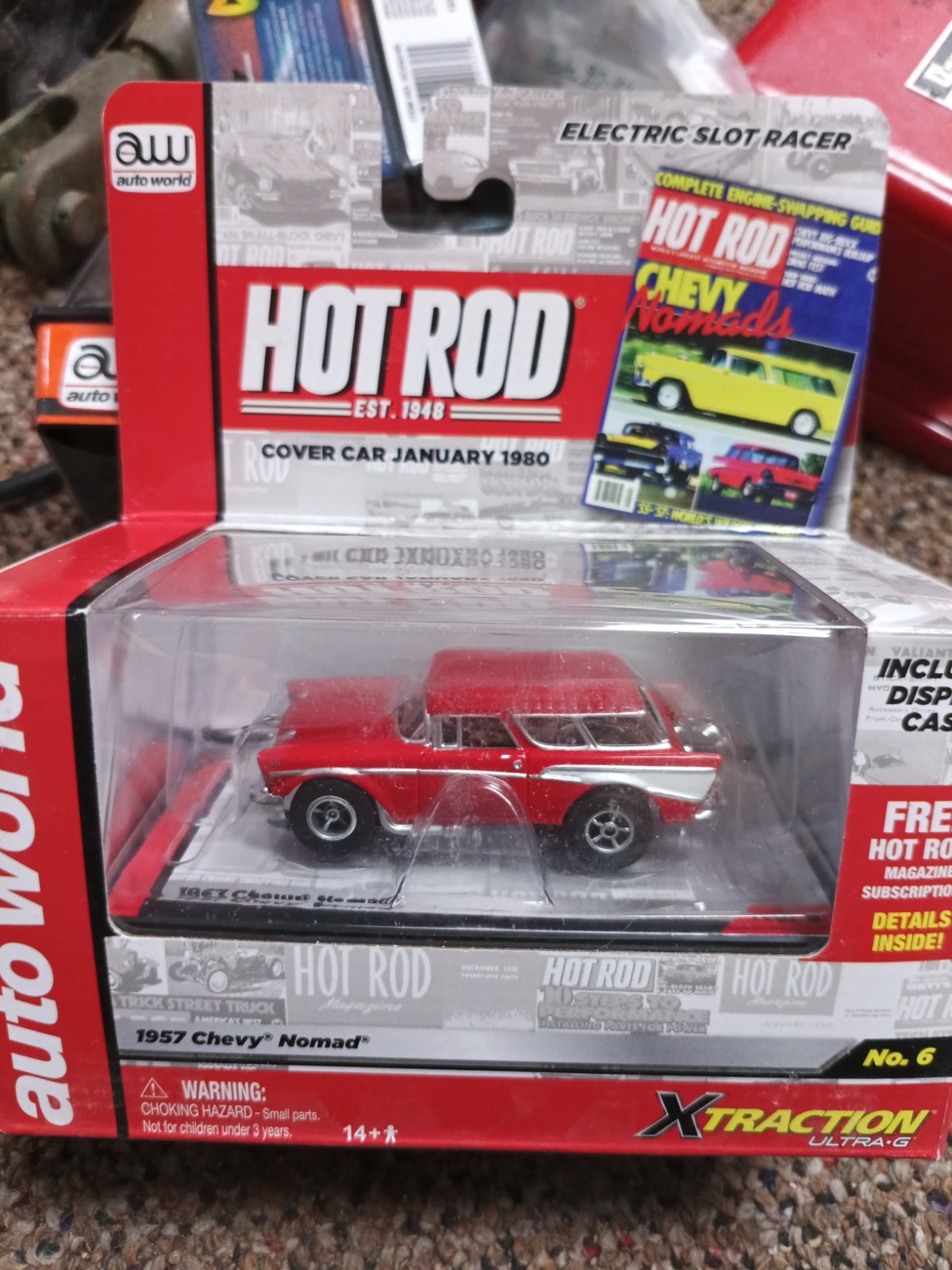 Hot Rod Auto World 1957chevy Nomad No.6
