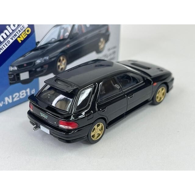 Tomica Vintage Subaru Impreza Pure Sport Wagon WRX STi Ver.V Model 1/64 LV-N281d