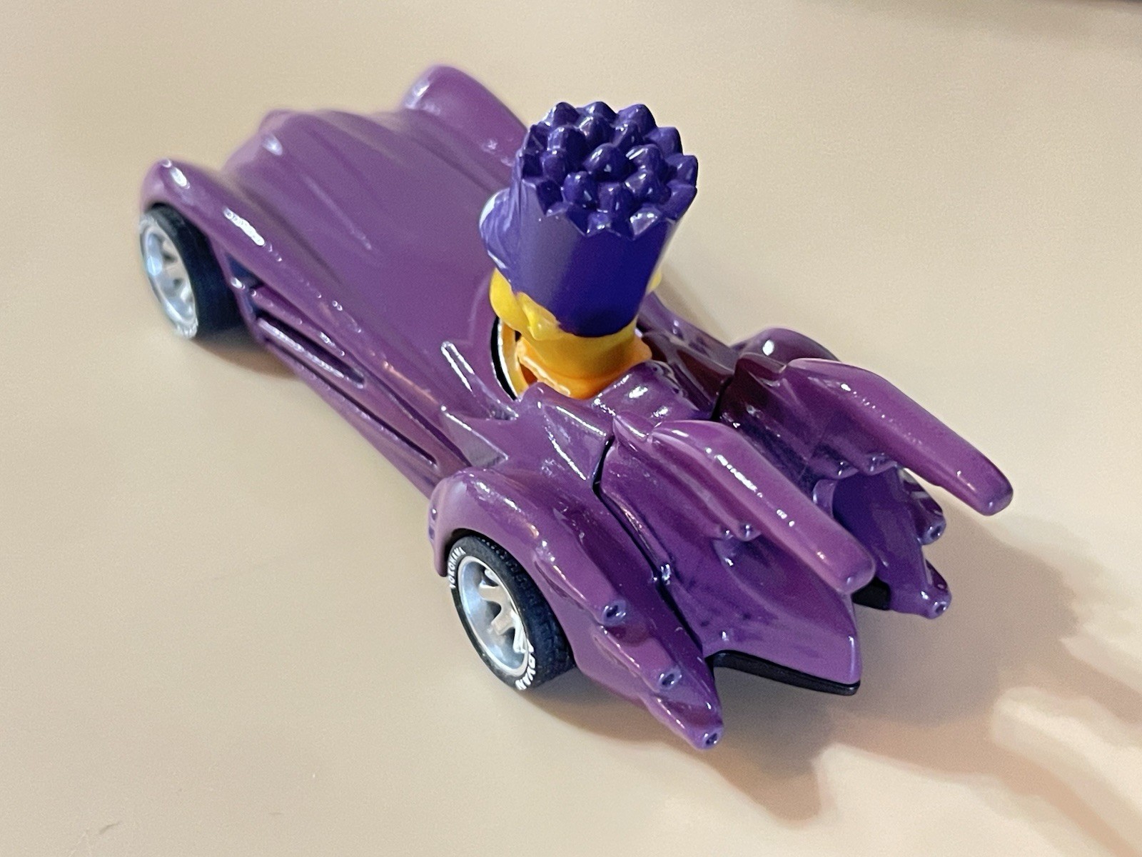 Hot Wheels The Simpsons Family Car CUSTOM + CUSTOM Bartmobile