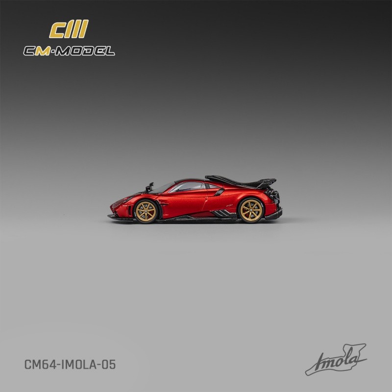 CM MODEL 1:64 Pagani Imola Metallic Red Diecast Model Car